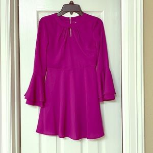 Girls purple party dress